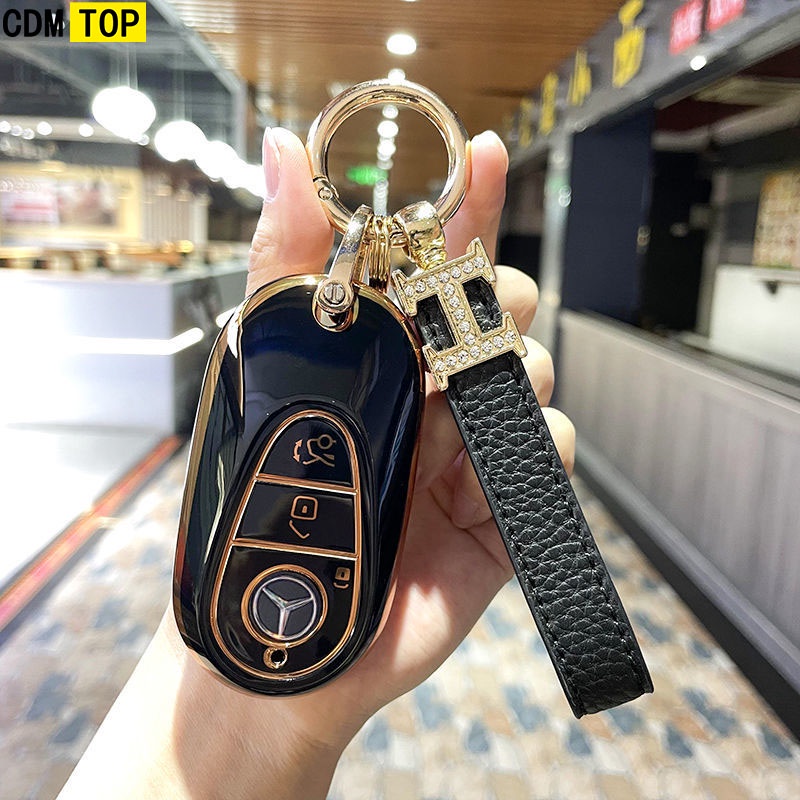 Vỏ Bảo Vệ Chìa Khóa Xe Hơi Mercedes Benz 2021 C Class S Class W223 S350 S400 S450 S500 C200 C260 2021