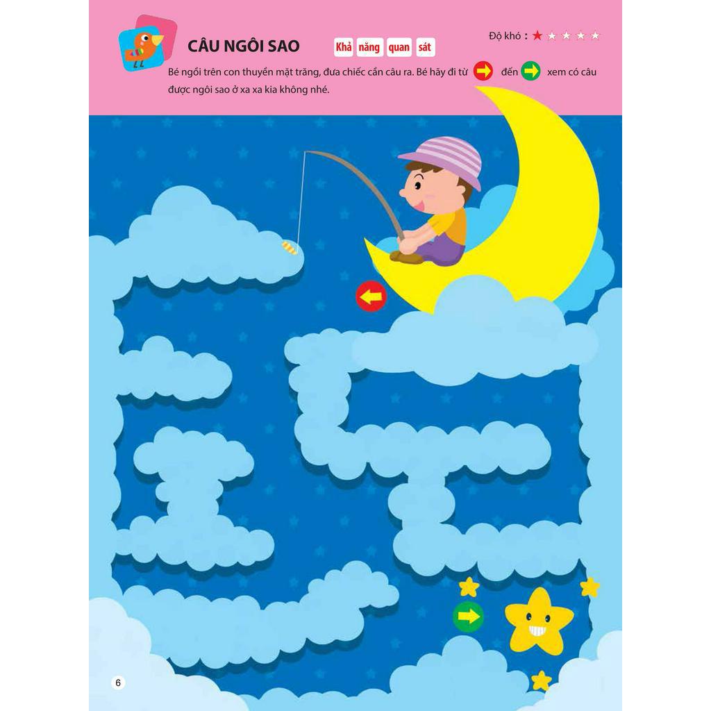 Sách Trò Chơi Mê Cung Phát Triển Trí Tuệ - Quyển 2