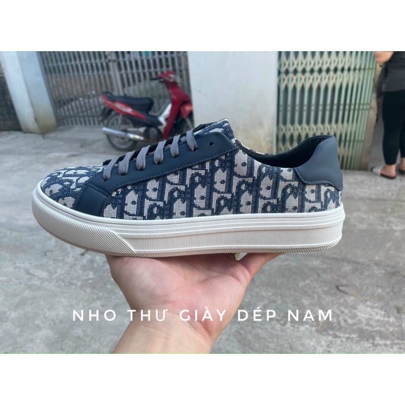 Giày thể thao nam_Giày buộc dây dior 2021 hàng quảng châu full box