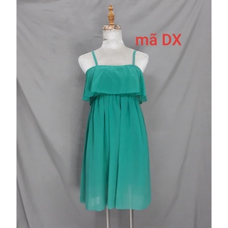 Đầm voan 2 dây bèo