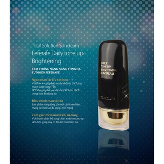 FEFERAFE - KEM CHỐNG NẮNG SPF 50+