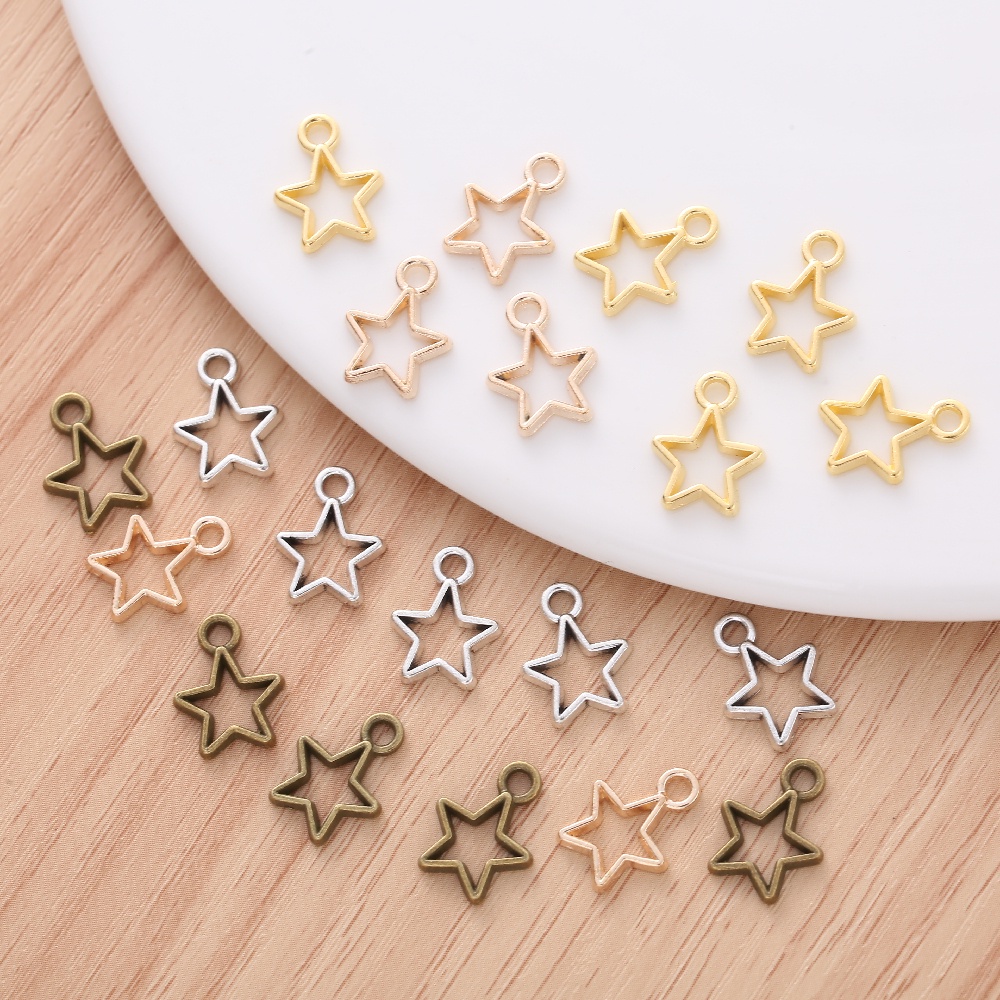 Set 40 Mặt Vòng cổ Hình Ngôi Sao Thời Trang Vintage