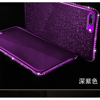 Ốp Lưng Viền Đính Đá (Sử Dụng 2 Kiểu) Cho Iphone