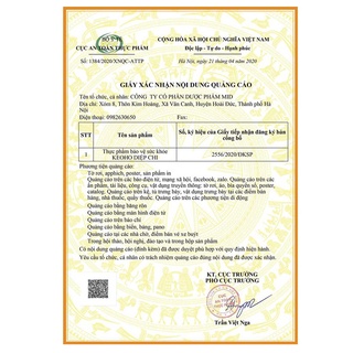 Keo Ho Diệp Chi (giá sỉ 5 hộp)