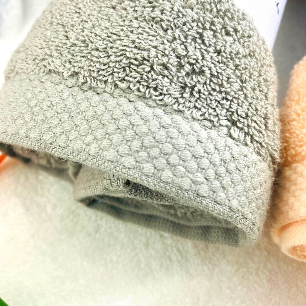 Khăn Mặt Cotton Cao Cấp Seashell Thiện Phú 35*80*125g, Khăn Lau Mặt Y755 Chất Bông Sợi Tự Nhiên Thấm Nước Tốt