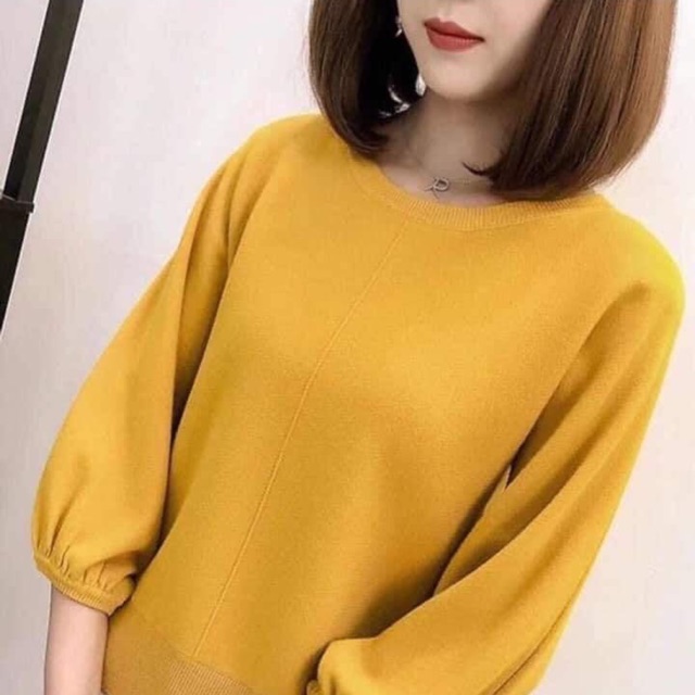 Áo len cánh dơi