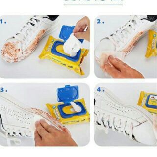 Giấy ướt - khăn ướt lau giày SNEAKER [hàng hot]