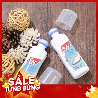 Chai Xịt Tẩy Trắng Vệ Sinh Giày Dép, Túi Xách Plac - Loại Có Đầu Chà Đa Năng - Hàng nhập khẩu
