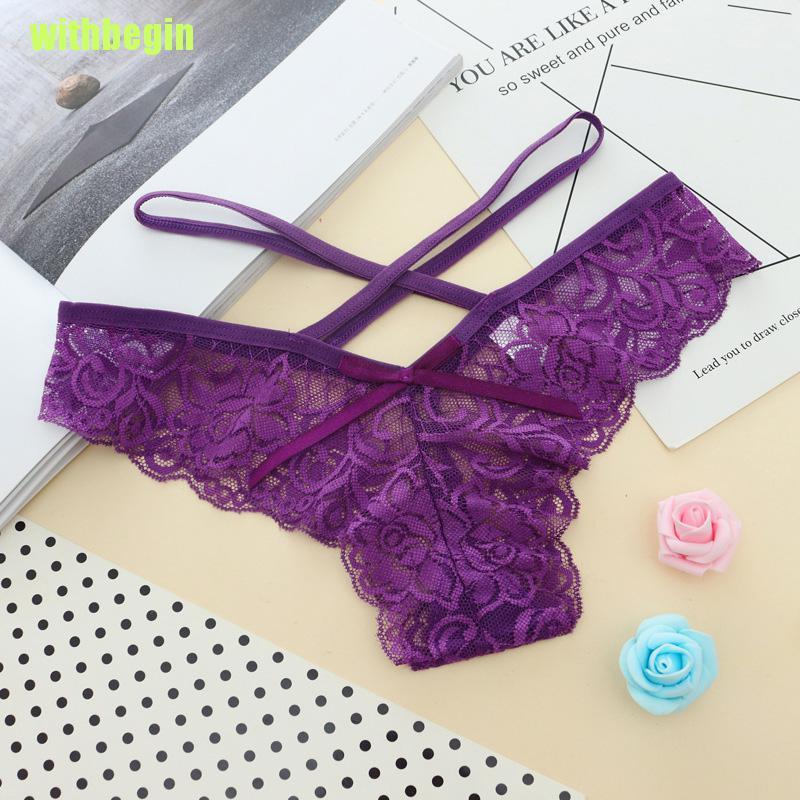 Quần Lót Lọt Khe Phối Ren Quyến Rũ Dành Cho Nữ