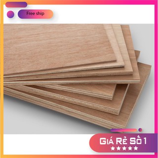 Tấm gỗ, ván ép 5ly (đa kích cỡ) đẹp 2 mặt, chắc chắn làm mô hình, cắt cnc, nội thất, trang trí,...