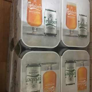 Bia Carlsberg Smooth Draught 4 lốc 6 lon