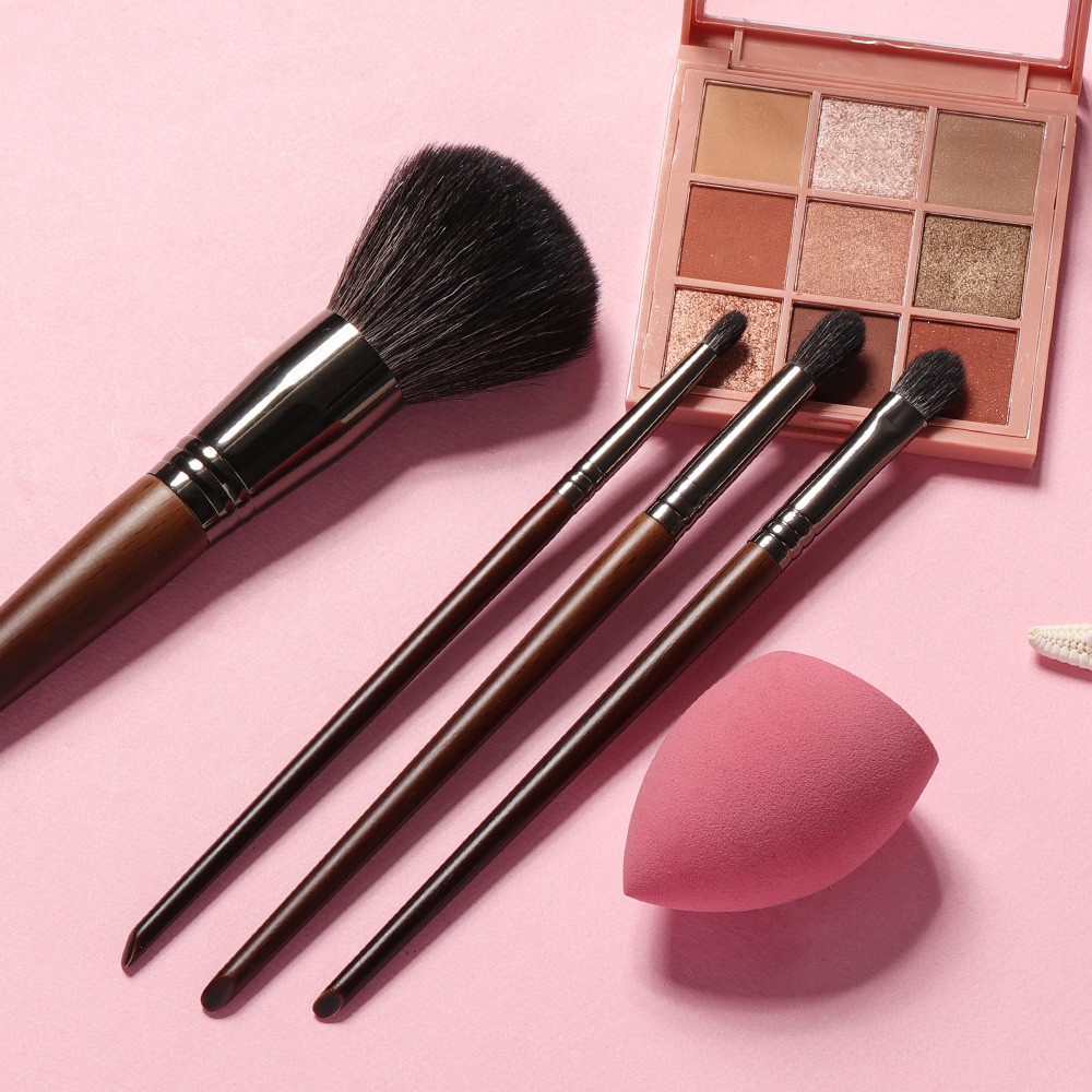 Bộ 4 cọ trang điểm mắt OVW XQ2111219 lông dê tiện lợi