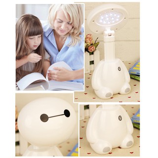 Đèn bàn led hoạt hình, đèn bàn bảo vệ mắt có thể sạc lại gấpm đèn bàn học sinh trẻ em, đèn ngủ đầu giường