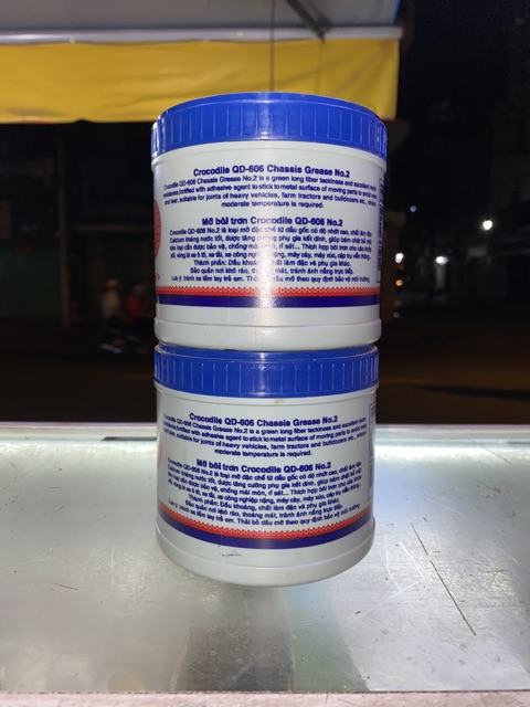 Mỡ Bò Chỉ Chassis Grease No.2 QD-606 Thái Lan 500g