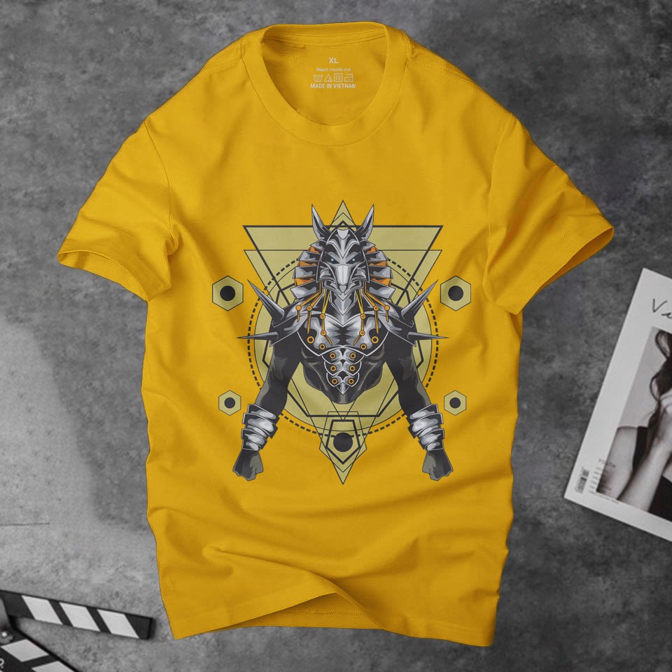 Áo thun nam Anubis Z2 phong cổ đại cá tính, vải cotton 4 chiều mềm mịn thoáng mát khô thoáng nhanh | ursport