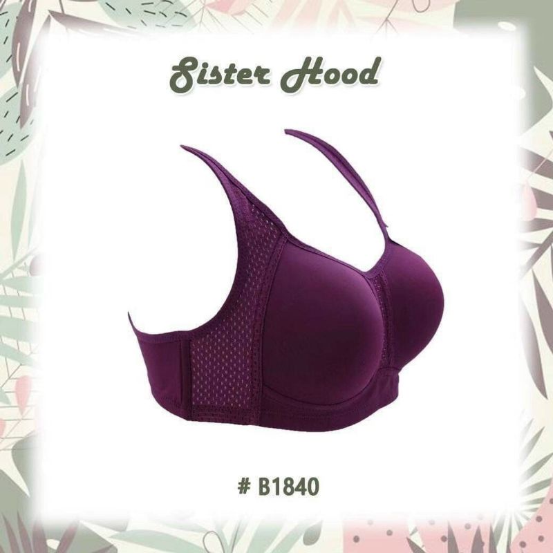 Áo ngực bigsize không gọng không đệm, áo lót Thái Lan định hình nâng ngực Sister Hood 1840, 1841