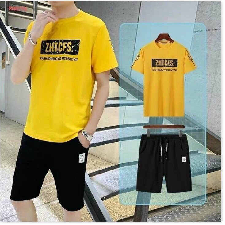 BỘ HÈ THỂ THAO HỌA TIẾT TRẺ TRUNG NĂNG ĐỘNG THỜI TRANG MỚI KME