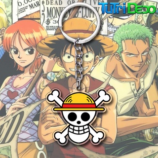 Móc khóa anime One Piece hải tặc mũ rơm