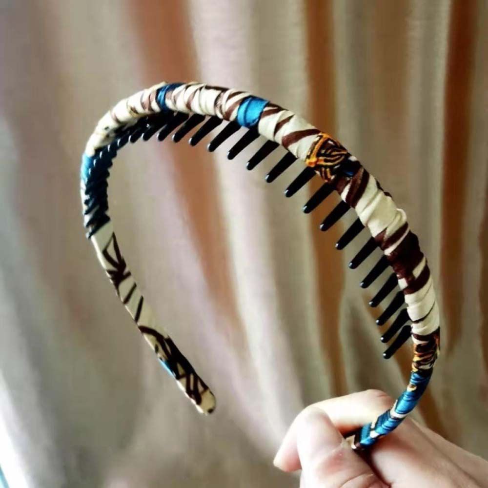 Băng đô cài tóc chống trượt bằng nhựa có nhiều họa tiết hoa phong cách Hàn Quốc cho nữ