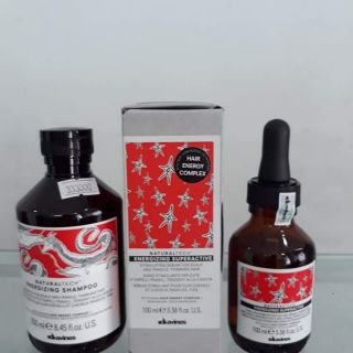 Combo dầu gội + Tinh dầu chống rụng Kích thích mọc tóc DAVINES ENERGIZING Shampoo Ý 250ML -  100ML