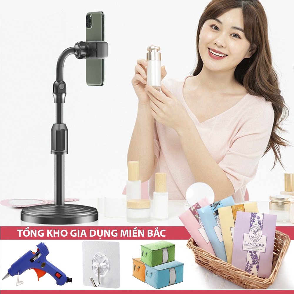 [Tổng Kho Sỉ] Giá Đỡ Điện Thoại Để Bàn Cho Bé Học Online, Live Tream, Kẹp Điện Thoại Đa Năng L7 TT
