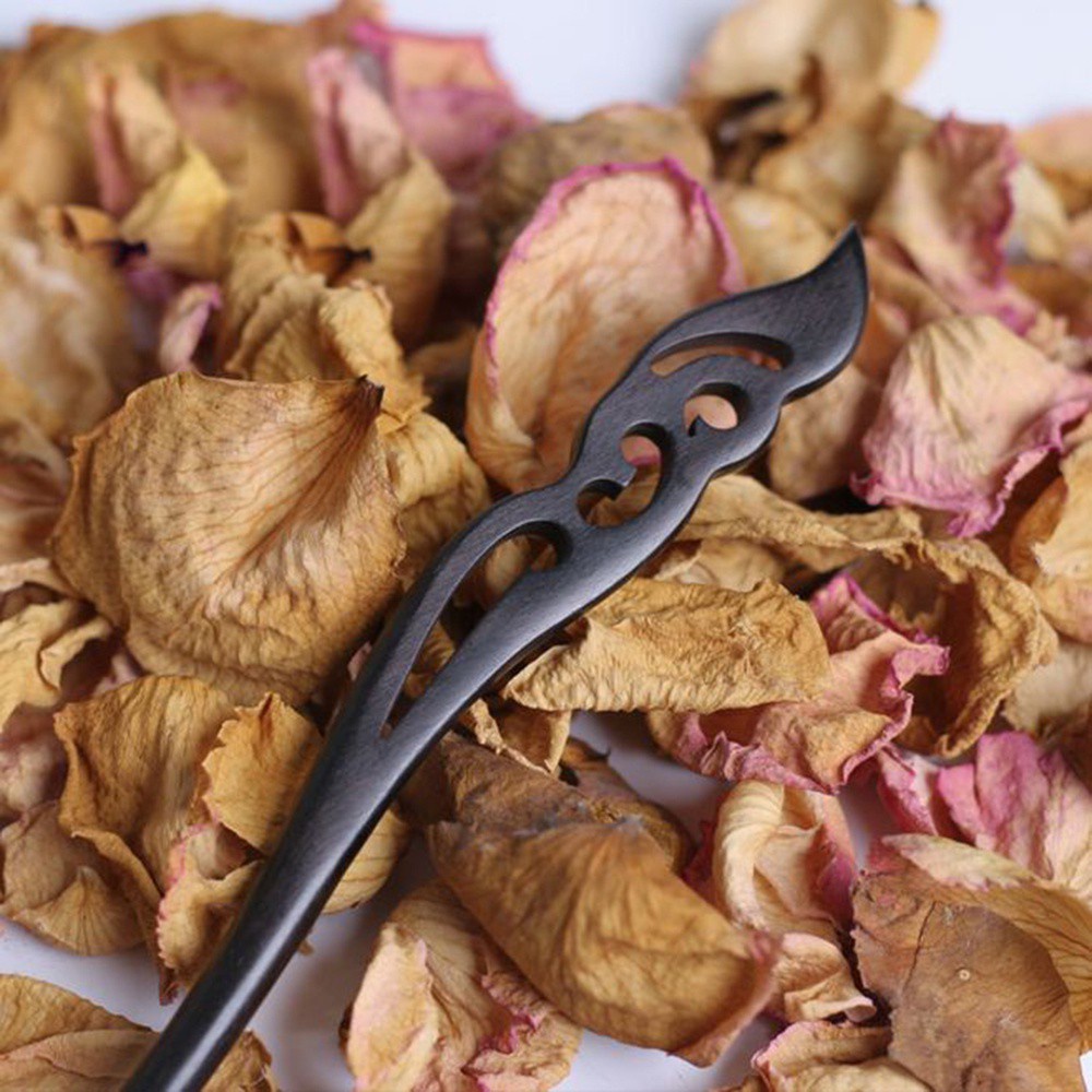 Trâm Cài Tóc Bằng Gỗ Đàn Hương Phong Cách Cổ Điển Thiết Kế Thời Trang Cho Nữ