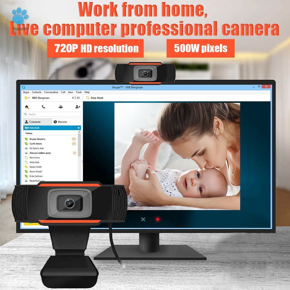 Webcam Kèm Mic Cho Máy Tính Laptop | BigBuy360 - bigbuy360.vn