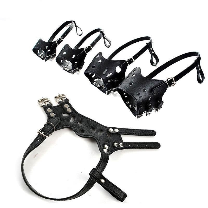 Rọ Mõm Chó, Rọ Mõm Cho Chó Bằng Da PU