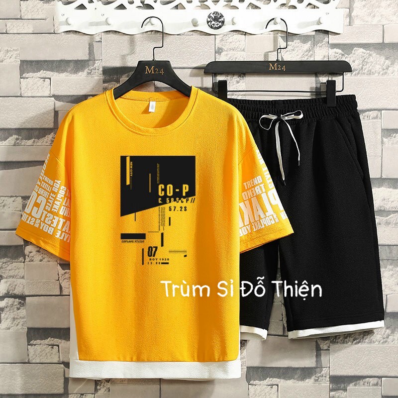 ĐỒ BỘ NAM MẪU MỚI  FREESHIP  BỘ THỂ THAO THỜI TRANG ĐỘC LẠ COP 07 PHONG CÁCH HÀN TRẺ TRUNG CHẤT THUN SIÊU MÁT MÙA HÈ