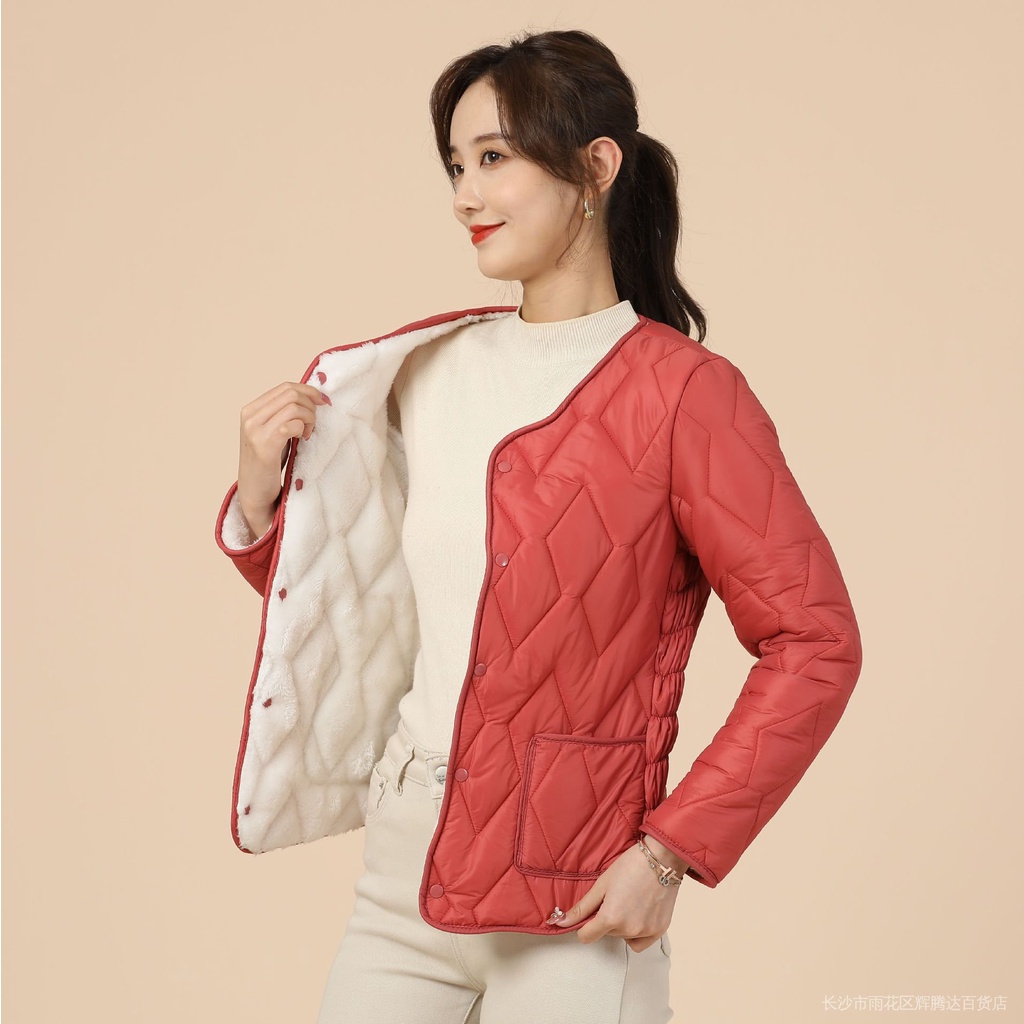 Áo Lót Cotton Đệm Bông Dày Dặn Giữ Ấm Tay Dài Dành Cho Nữ