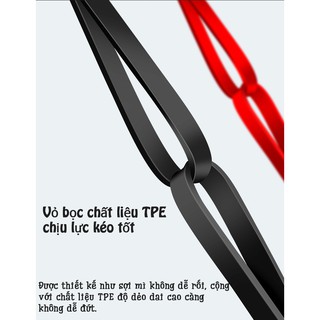 Cáp sạc nhanh đa năng cuộn rút CAFELE 3 in 1 (/Micro USB/Type C)