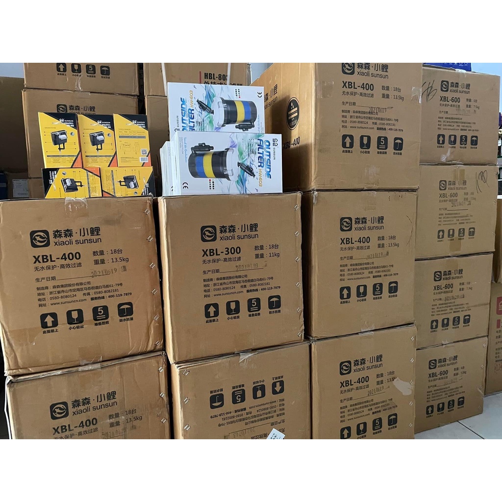 LỌC TREO CHO HỒ CÁ CẢNH, HỒ THỦY SINH SUN SUN XBL 300/400/500/600 THẾ HỆ MỚI THIẾT KẾ ĐẸP GIÁ RẺ BỀN