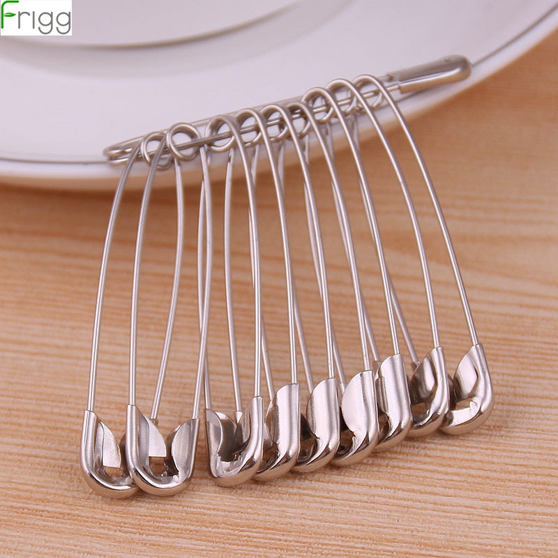 100 Kim Khâu Bằng Thép Không Gỉ Màu Bạc