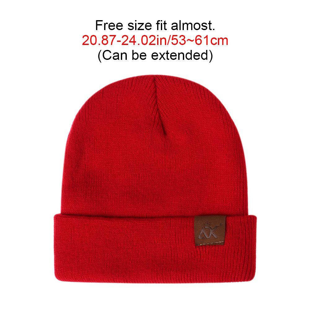 EUCA Mũ Len Beanie Dễ Thương Cho Nam Và Nữ (20 Màu)