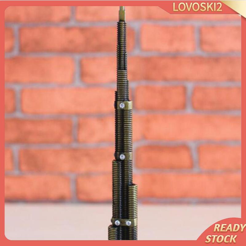 Mô Hình Tháp Burj Khalifa 2 22cm Bằng Kim Loại Trang Trí Nhà Cửa / Văn Phòng
