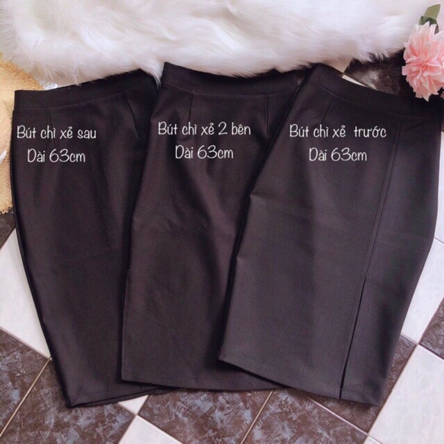 CHÂN VÁY BÚT CHÌ