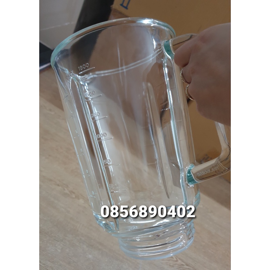 Linh kiện máy xay - cối thủy tinh máy xay sinh tố philip HR3652