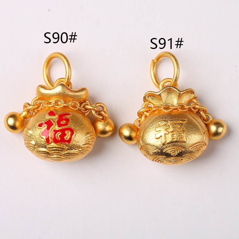 [Hàng Có Sẵn Giao Hàng Ngay Lập Tức] Mặt Dây Chuyền Xe Hơi Bằng Đồng Thau Mạ Vàng Phối Tua Rua Phụ Kiện Chống Trượt Không Gây Dị Ứng Phụ Kiện Vòng Tay / Vòng Tay / Dây Chuyền Hạt Chống Trượt diy Je