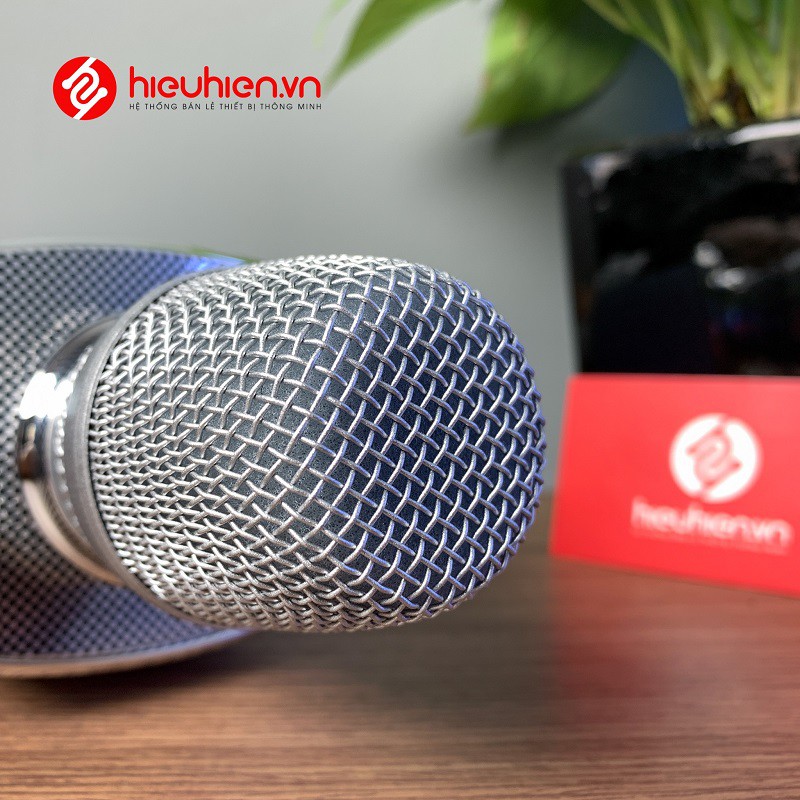 Miracle M100 - Mic Karaoke Bluetooth Cao cấp Hàn Quốc có màn hình LED nhiều hiệu ứng HAY