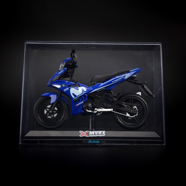 Mô hình xe máy Yamaha Exciter Y15ZR Movistar 1:12 Dealer