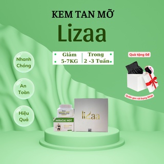 Kem tan mỡ Lizza - Đánh tan mỡ thừa bụng, mông, đùi, cánh tay, giảm mỡ toàn thân nhanh hiệu quả an toàn