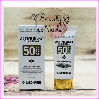Kem Chống Nắng Căng Bóng Da MEDI PEEL ACTIVE SILKY SUN CREAM