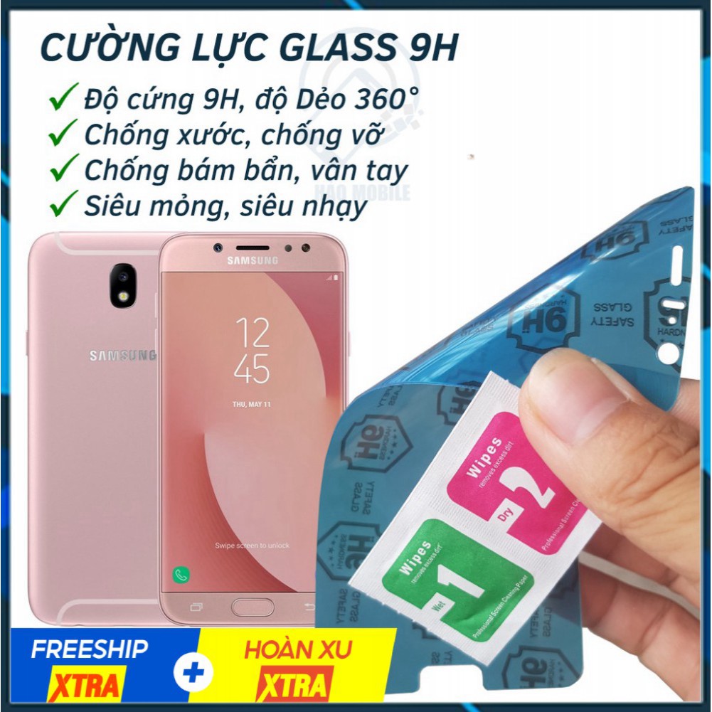 Dán cường lực dẻo nano Samsung J7 2016, J7 Duo, J7 Plus, J7 Prime, J7 Pro