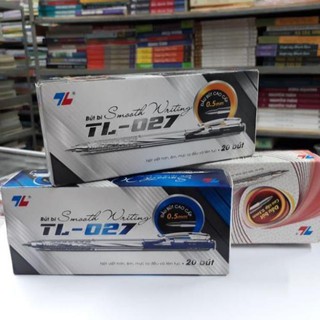 Hộp 20 Bút Bi Thiên Long TL-027 - Xanh(Chuẩn Công Ty)