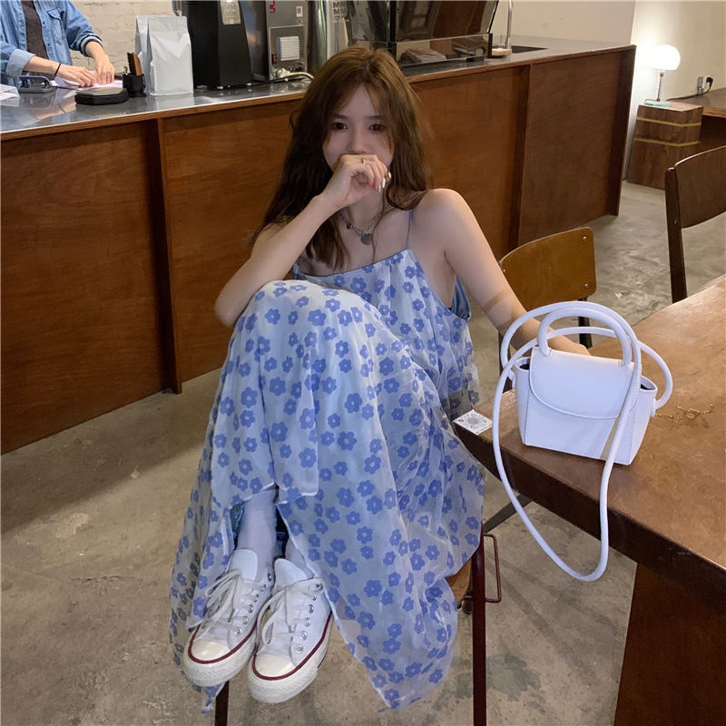 Đầm Công Chúa In Hoa Chuông Lắc Đầu Tiên Kiểu Pháp Chất Lượng Cao Mùa Hè