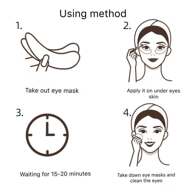 Mặt nạ mắt dạng thạch collagen giảm quầng thâm bọng mắt chống nếp nhăn dưỡng ẩm chăm sóc da | BigBuy360 - bigbuy360.vn