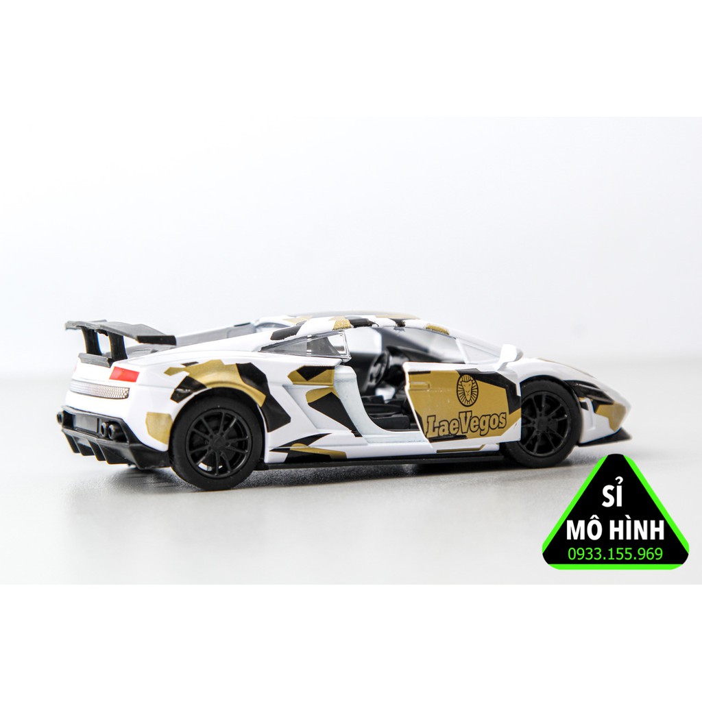 Mô hình xe Lamborghini Gallardo Camo 1:36