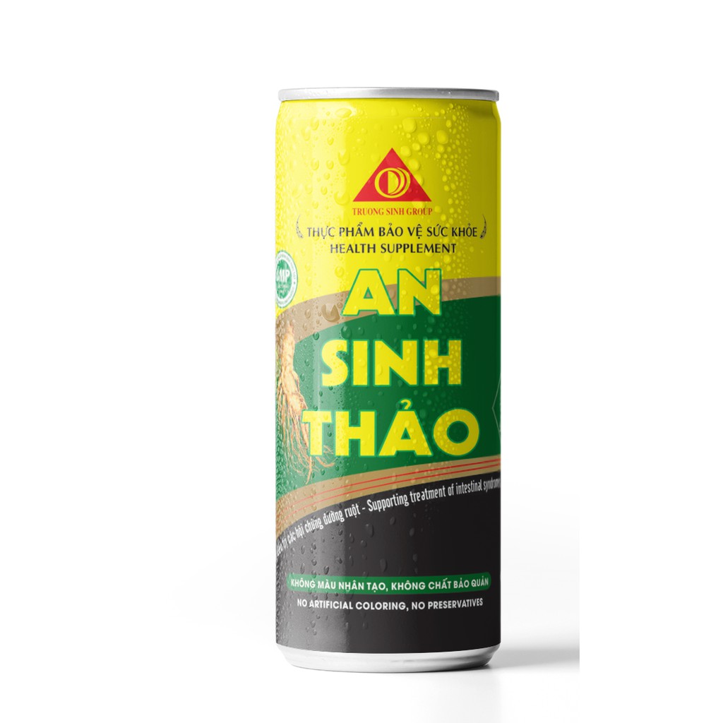 AN SINH THẢO - 1 lốc 6 lon - Nước uống thảo dược