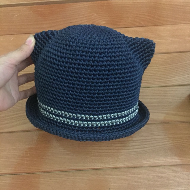 mũ mèo handmade