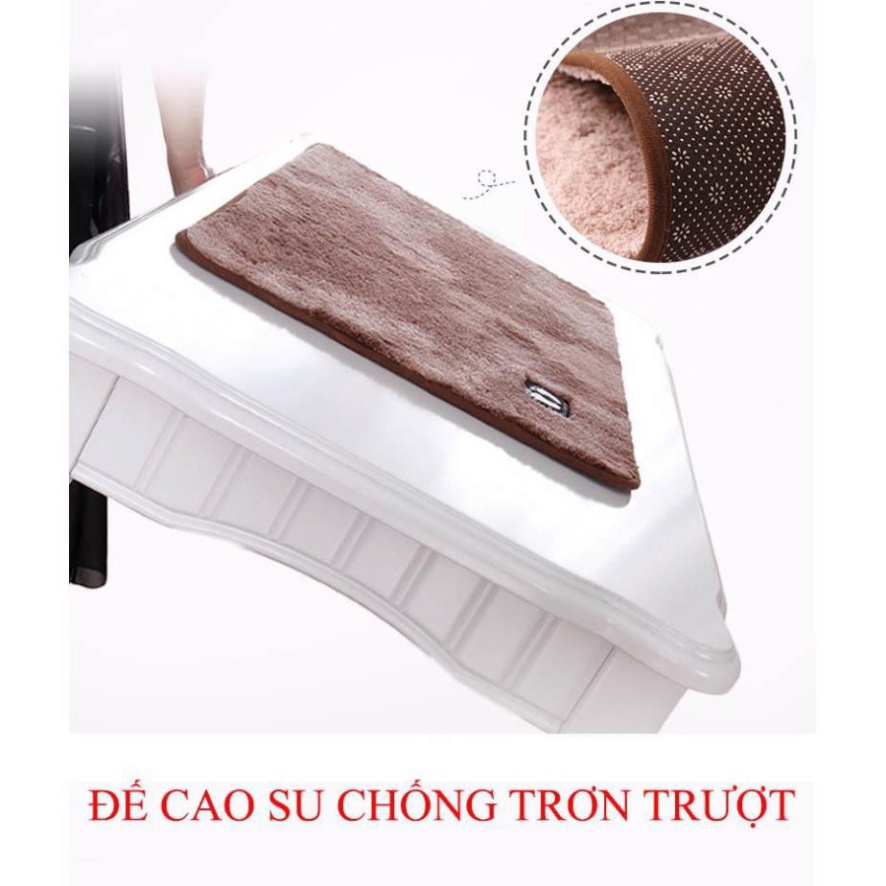 Thảm Bàn Chân lau chân Len mịn thấm hút Kích Thước 40*60cm Siêu Mịn .ĐTBX